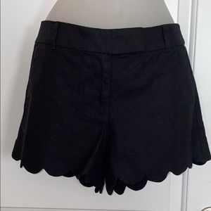 NWT J CREW FACTORY scalloped hem short size 8